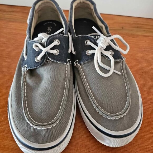 Sperry Topsider Men's 9.5 Canvas Boat Shoes - Picture 1 of 7